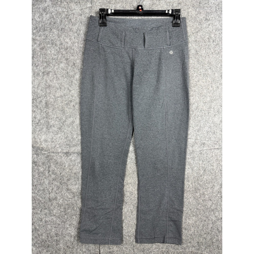 Lululemon Belt It Out Pants Leggings Women's 4 (Fits 28 x 26) Gray *NO BELT*